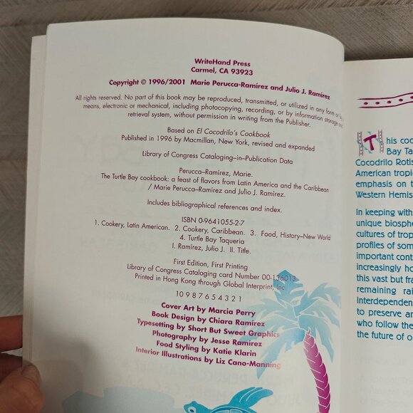 The Turtle Bay Cookbook Latin America Caribbean Local Ethnic Recipes Vintage - Picture 3 of 7